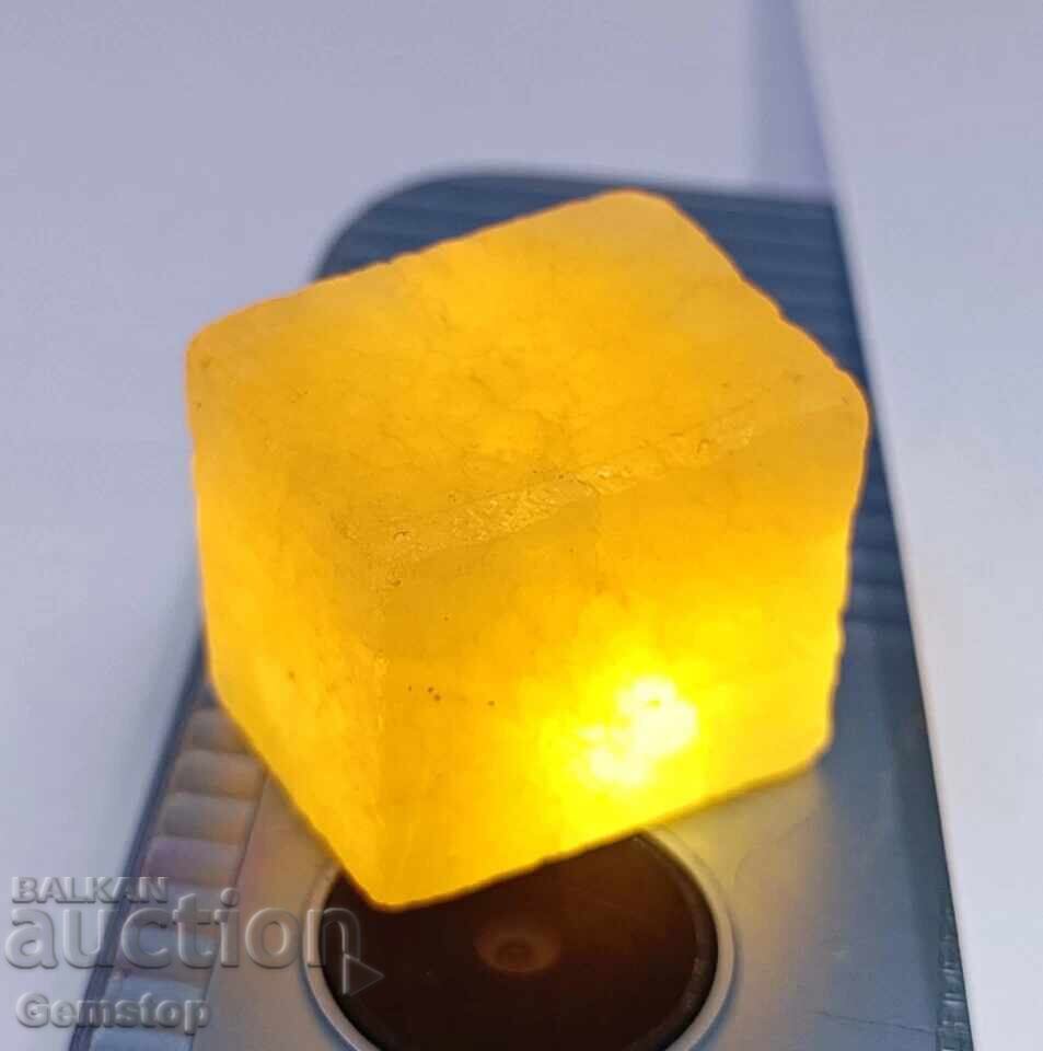 PREȚ DE START! 107 ct. safir natural neprelucrat, cert. IGL, de la 1! cu preț € 0.01 | 0.02 BGN