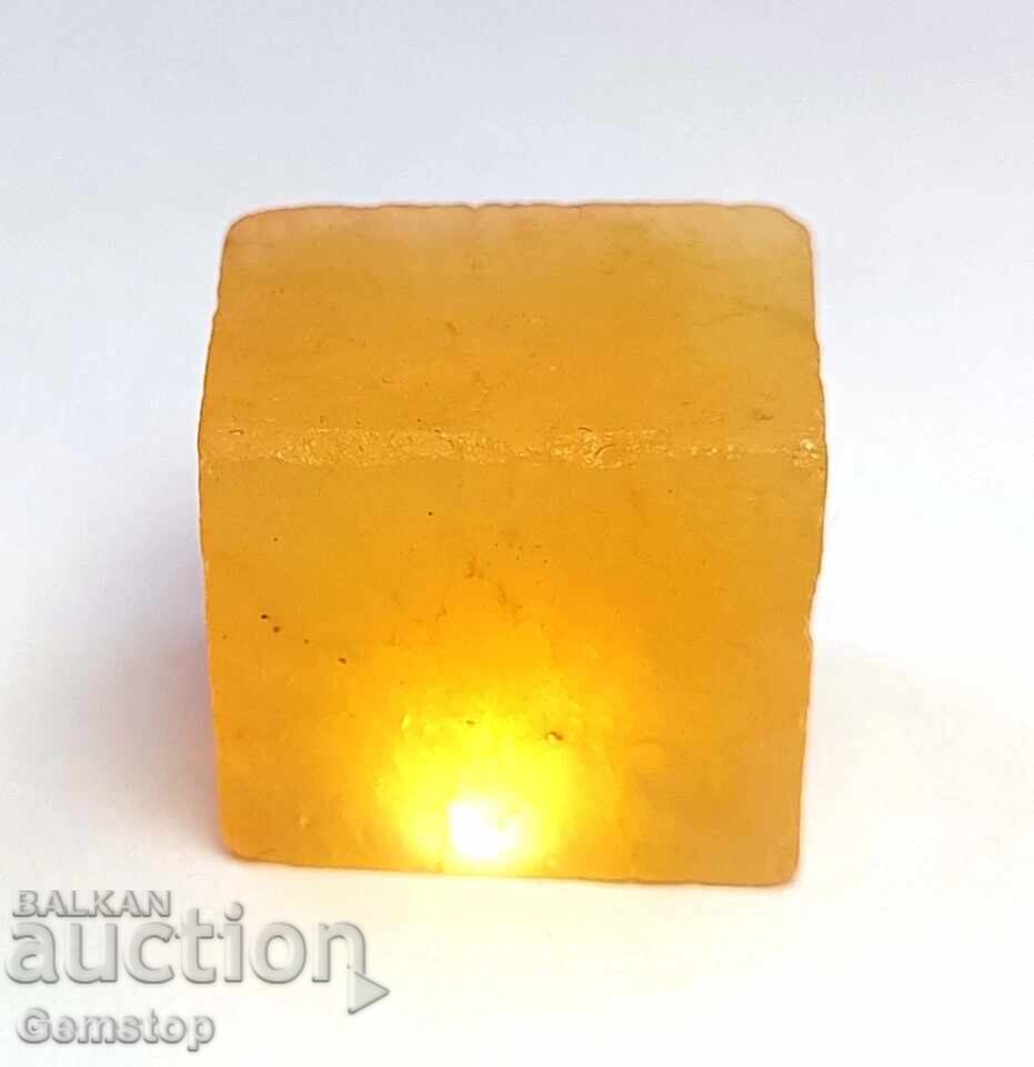 PREȚ DE START! 107 ct. safir natural neprelucrat, cert. IGL, de la 1!