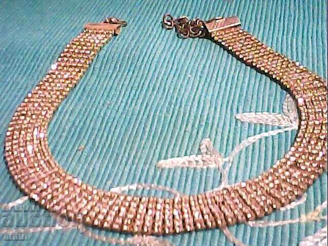 Old beautiful necklace and bracelet with crystals with price € 15.00 | 29.34 BGN