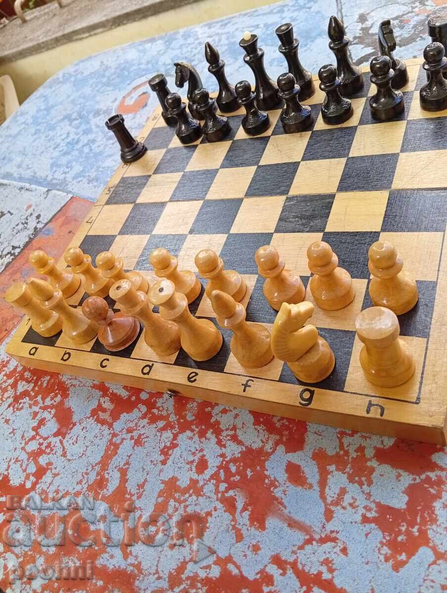 Δημοπρασία Ξύλινο σκάκι