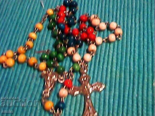 Rosary made of natural stone