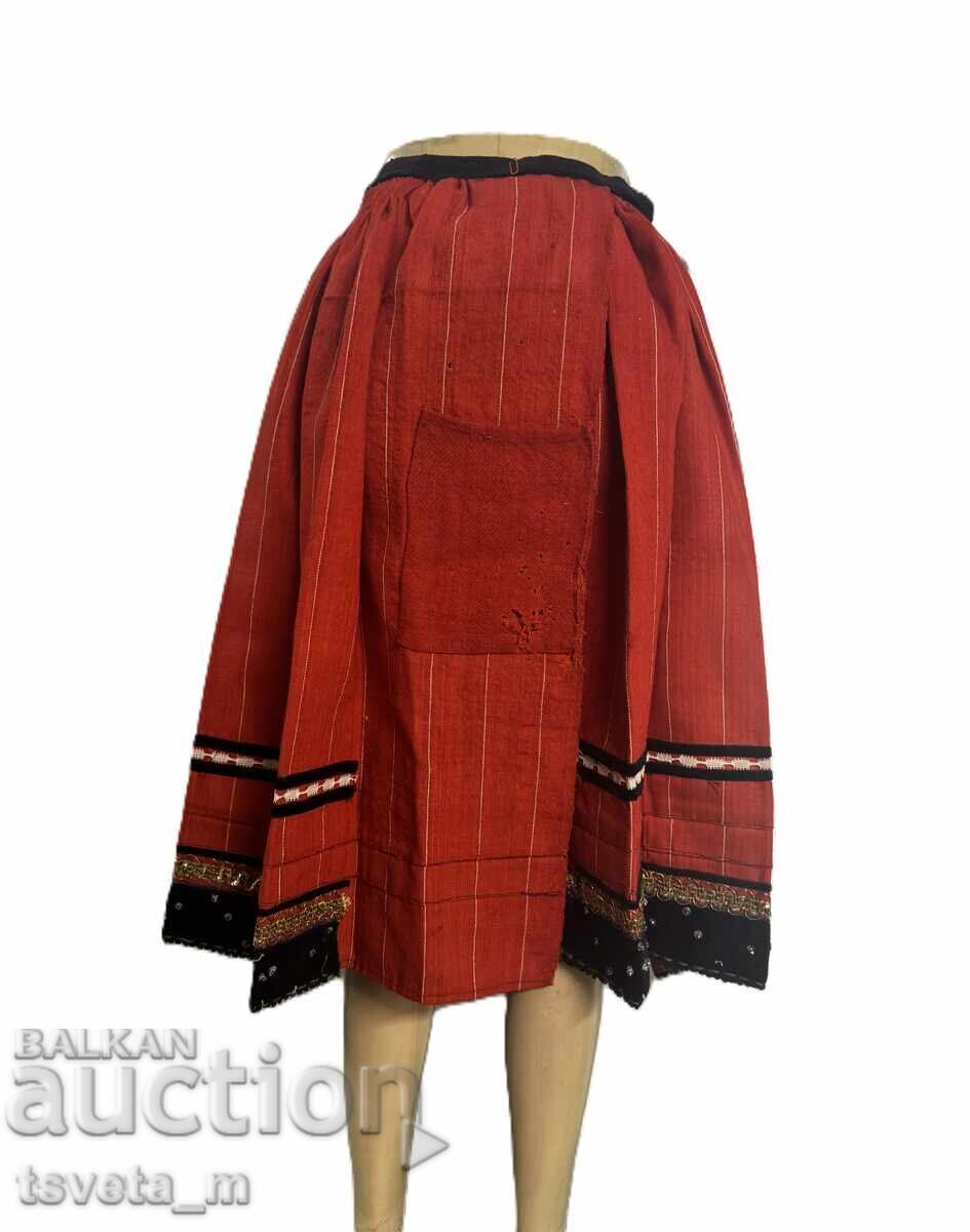 Authentic ALADZHA women's folk costume skirt with price € 15.00 | 29.34 BGN