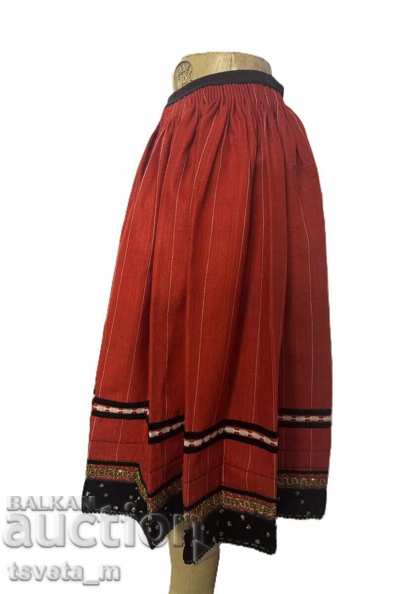 Auction  Authentic ALADZHA women's folk costume skirt