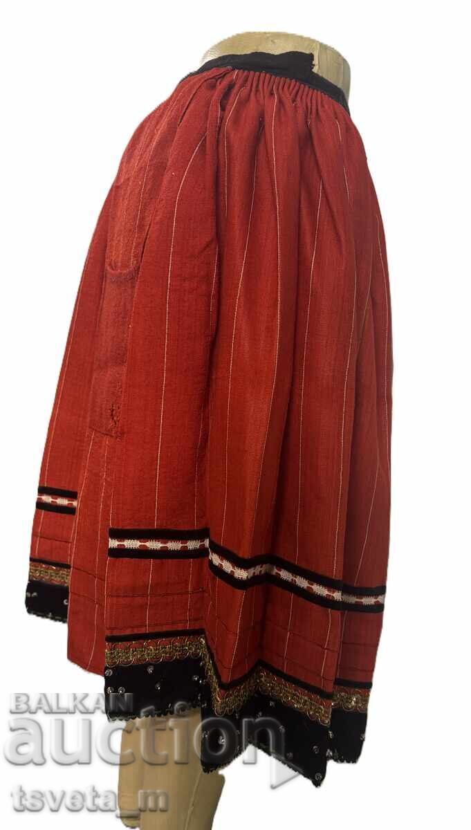 Delivery of Authentic ALADZHA women's folk costume skirt