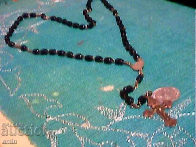 Rosary made of natural stone