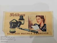 Carte poștală publicitară a firmei Pelikan - Regatul Bulgariei