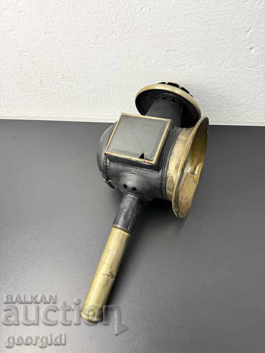 Felinar din alamă pentru trăsură. Nr. 8118