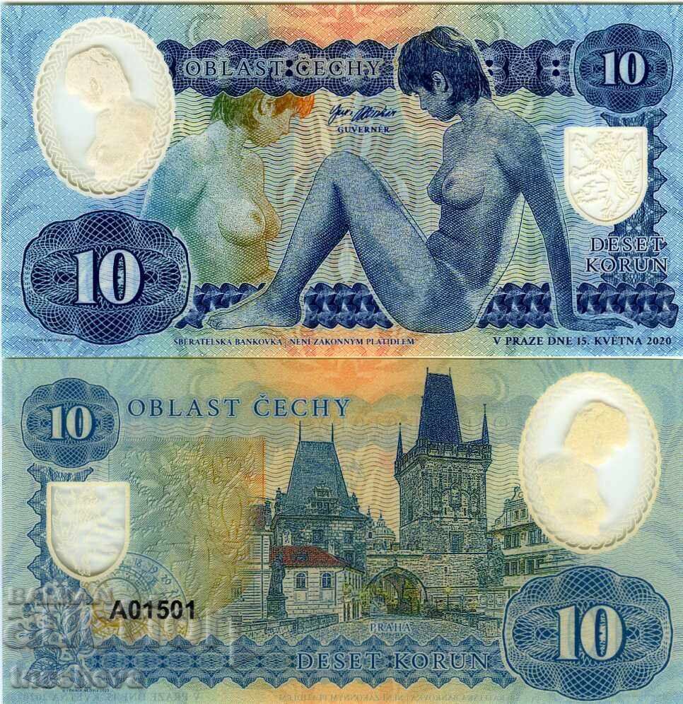 Delivery of CZECH BOHEMIA SET - 2020 - UNC POLYMER BANKNOTES
