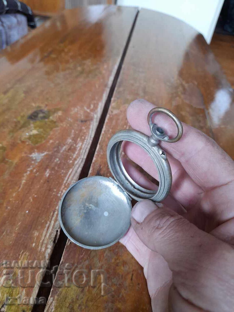 Cutie veche, carcasă pentru ceas de buzunar - 5