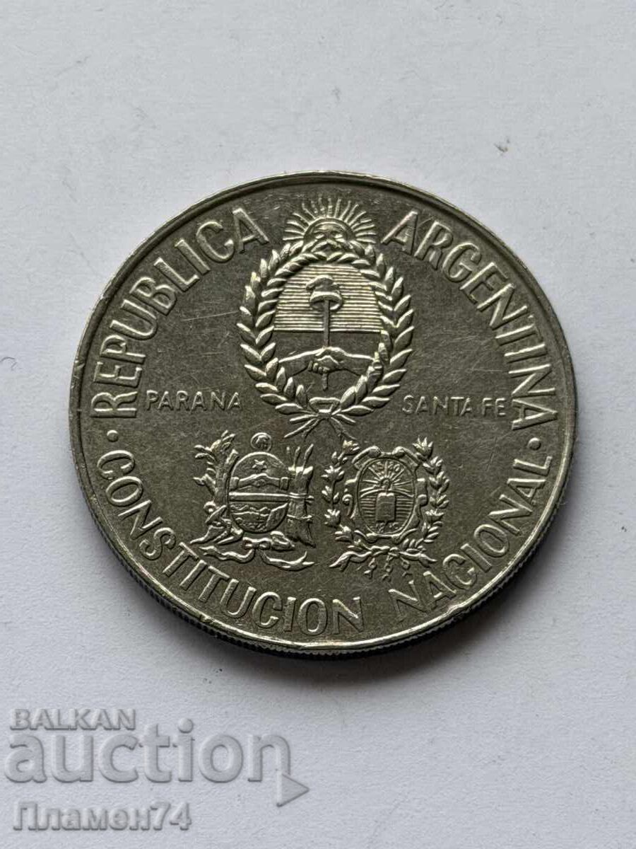 2 pesos 1994 Argentina National Constituent Assembly