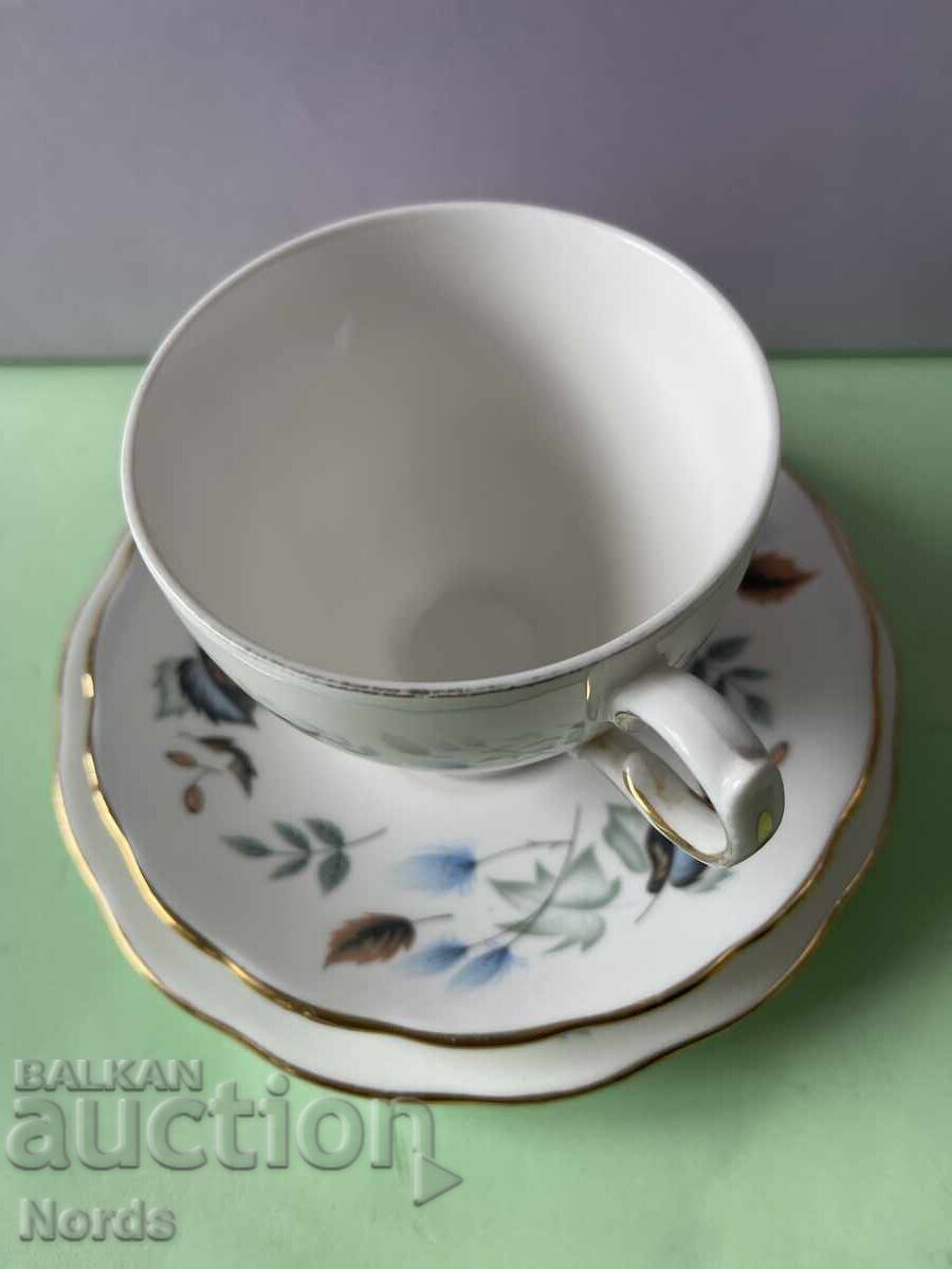 Δημοπρασία Colclough τριπλό σετ για τσάι