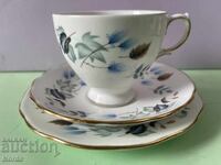 Colclough τριπλό σετ για τσάι