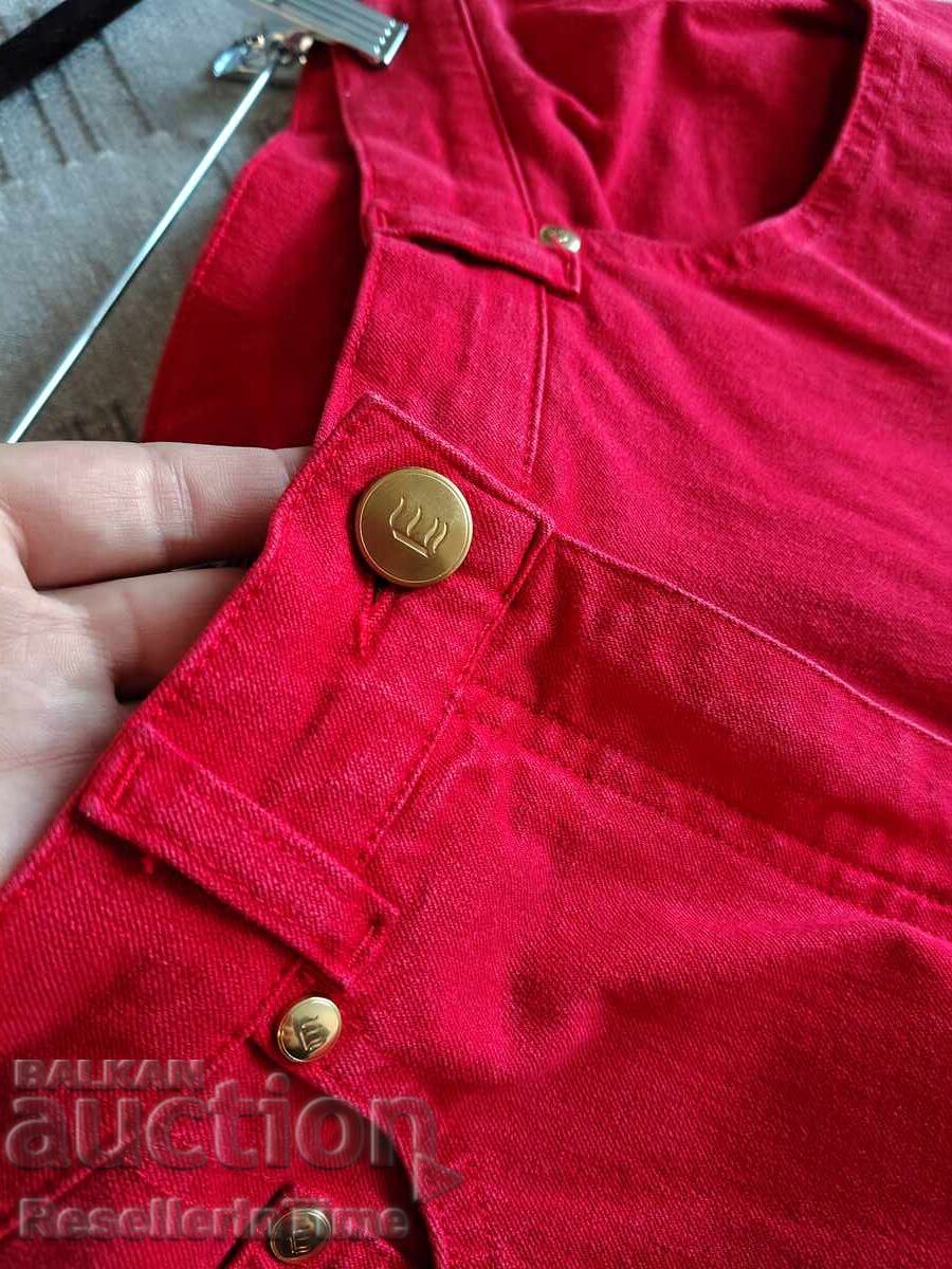 Licitație Pantaloni de damă Escada Sport roșii, mărimea 40