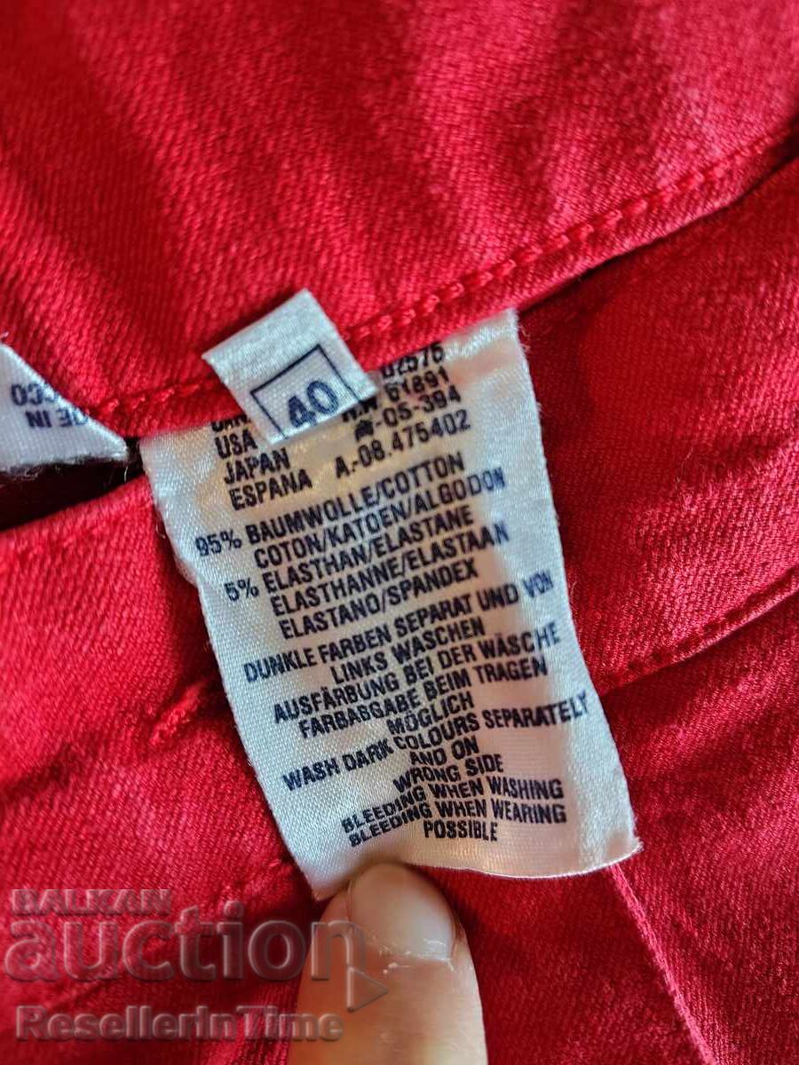 Livrarea Pantaloni de damă Escada Sport roșii, mărimea 40