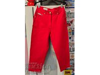 Pantaloni de damă Escada Sport roșii, mărimea 40