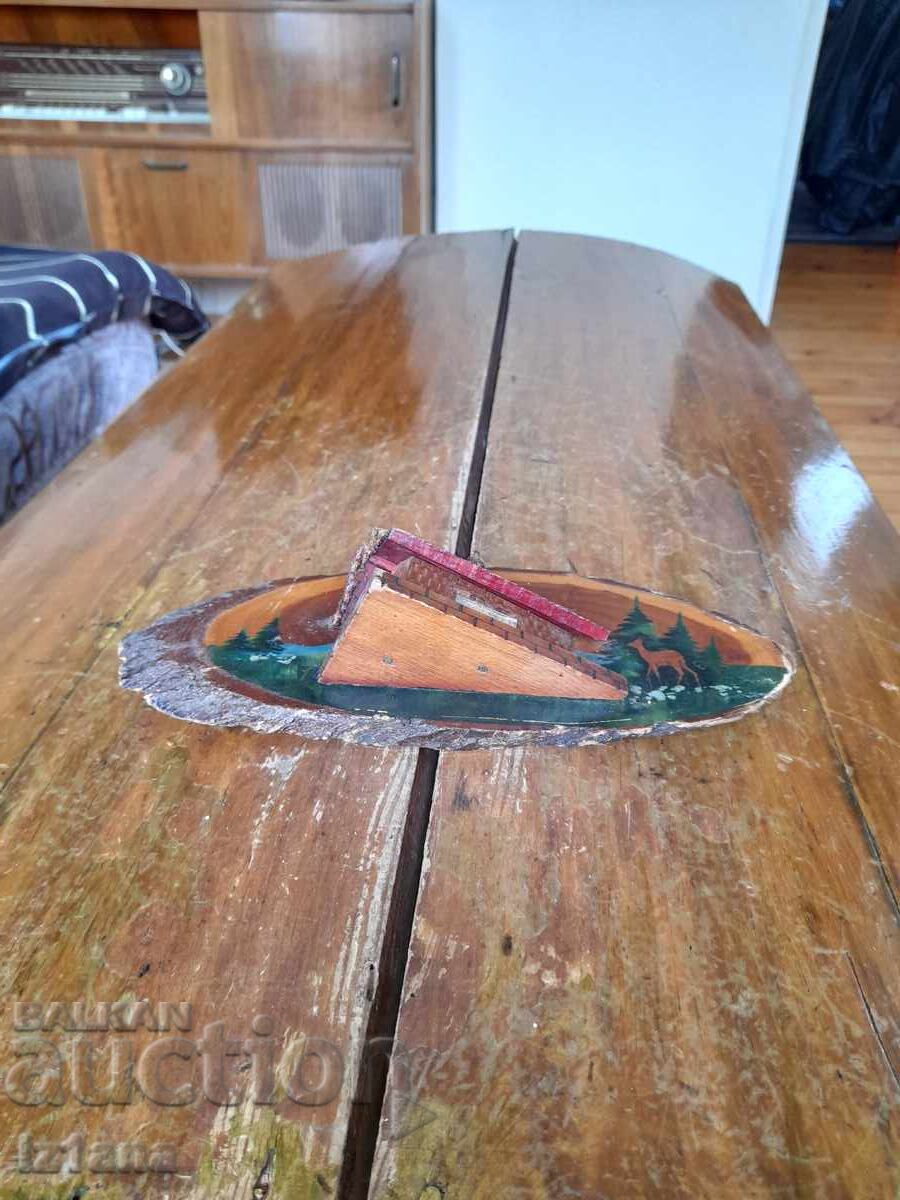 Παλιά ξύλινη διακόσμηση, αναμνηστικό