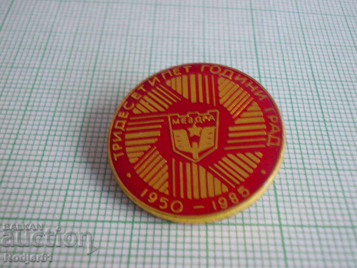 значки - градове България Мездра