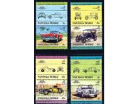 Tuvalu/Nanumaga/1985 - Leaders of the World 2 cars MNH