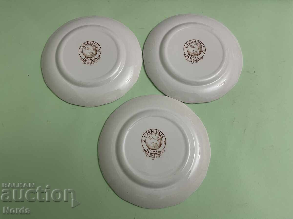 Δημοπρασία Αγγλικά vintage πιατάκια