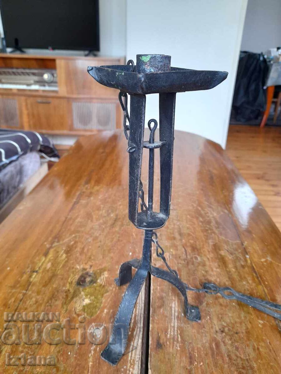 Auction  Old candle holder