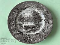 Αγγλικό διακοσμητικό πιάτο τοίχου