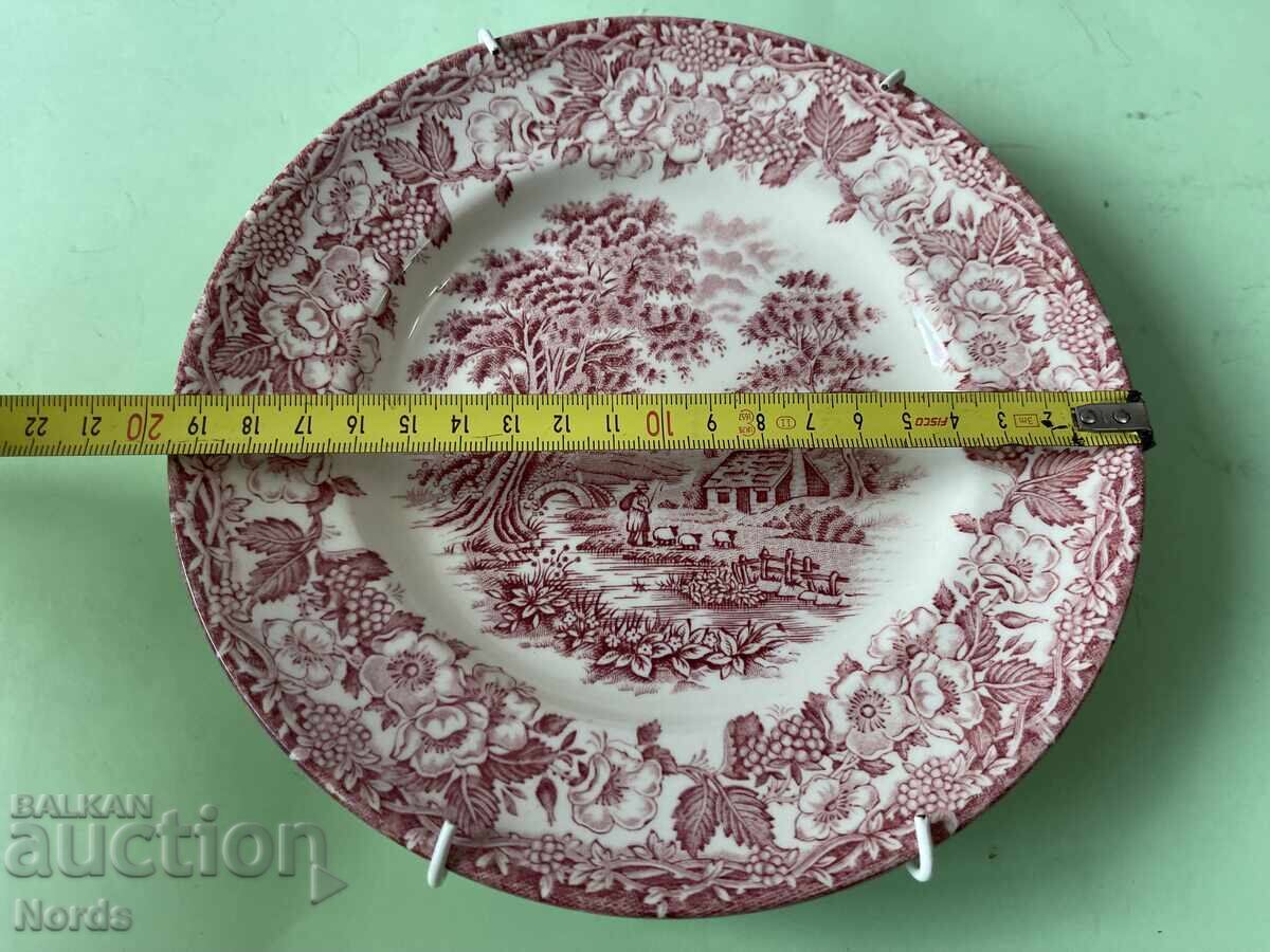 Παράδοση Αγγλικό διακοσμητικό πιάτο τοίχου