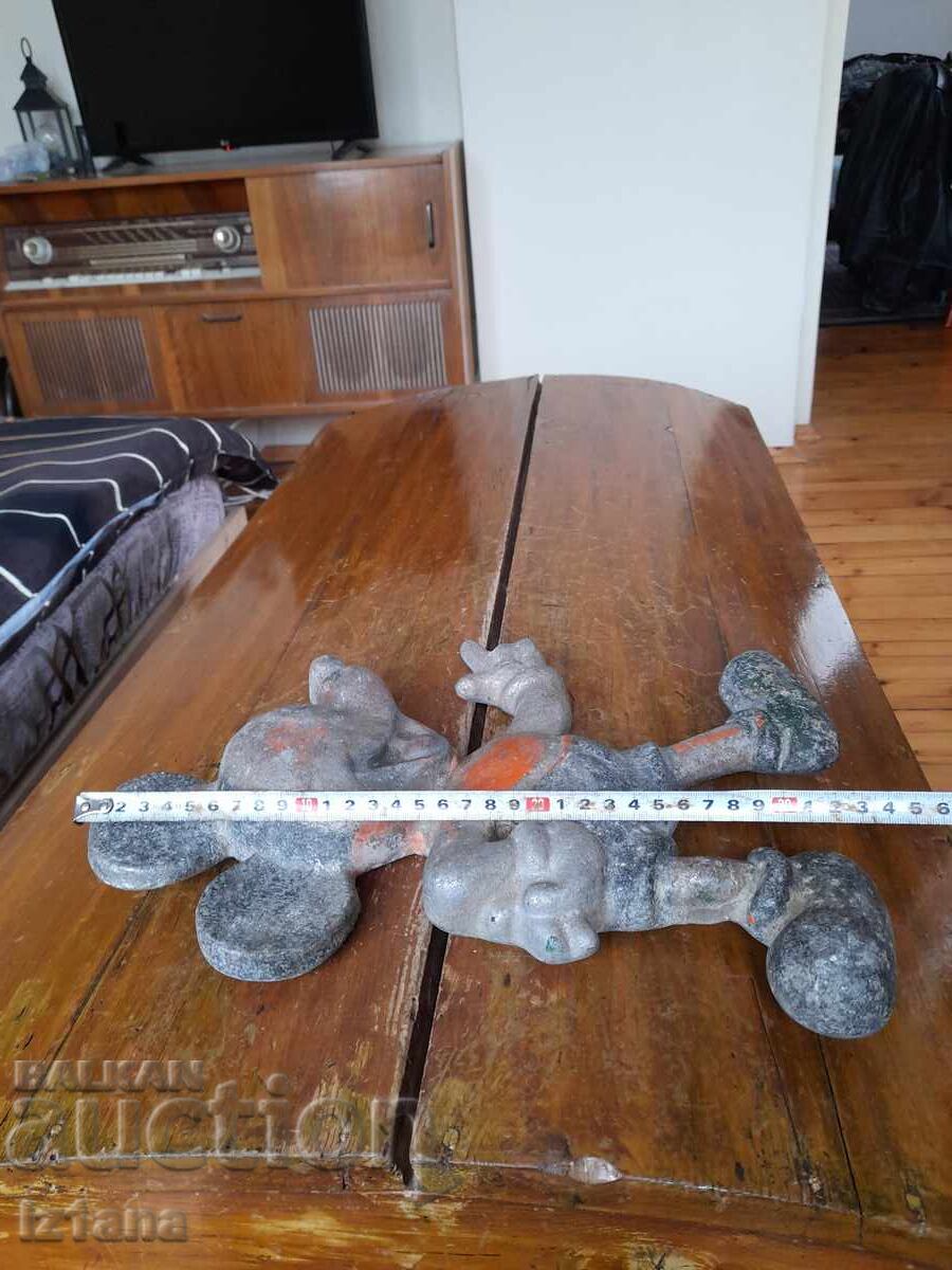 Παλιό μεταλλικό χυτό Μίκυ Μάους - 5