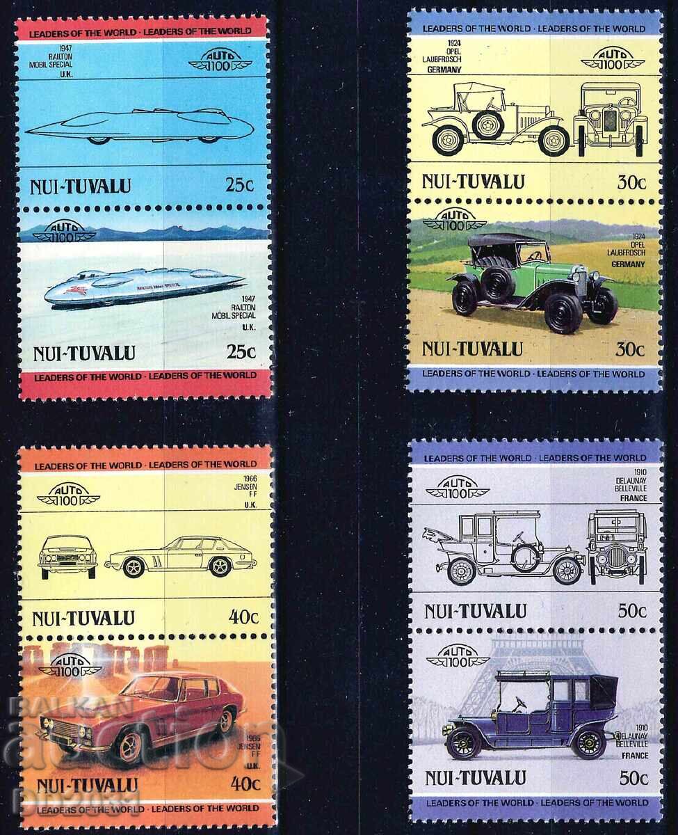Tuvalu/Nui/1985 - automobile Leaders of the World 1 MNH