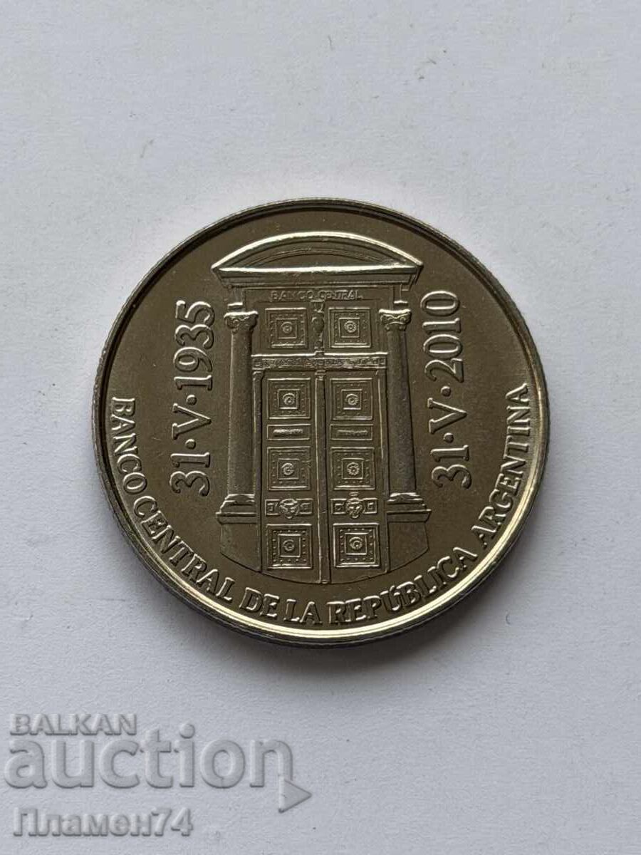 2 πέσος 2010 Αργεντινή Κεντρική Τράπεζα της Αργεντινής με τιμή € 6.00 | 11.74 BGN