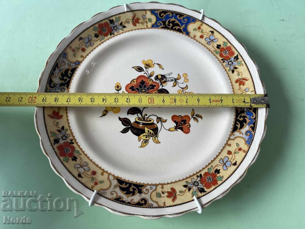Vintage English wall plate - 6