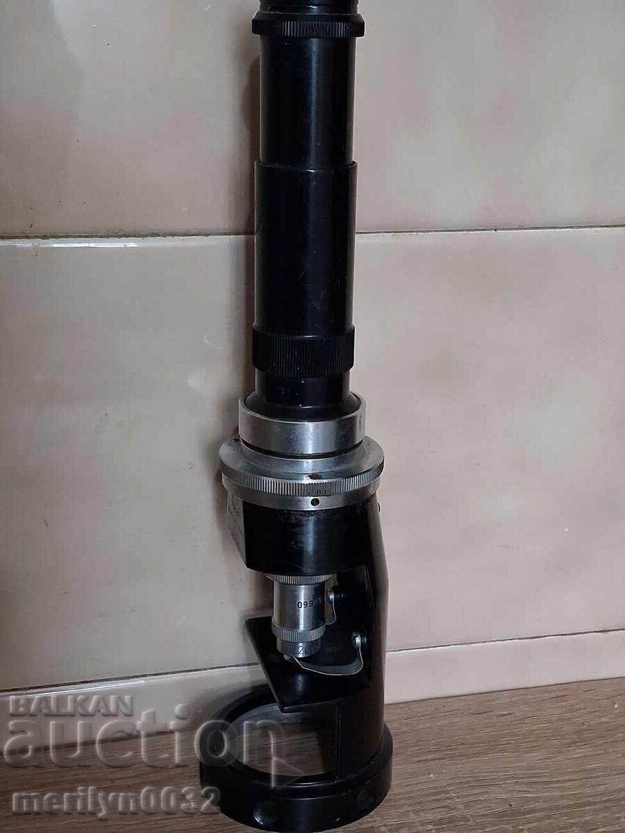 Аукцион Микроскоп "PZO Warszawa" Полша Poland 70-80-те години