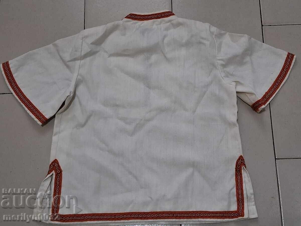 Licitație Cămașă pentru copii cu broderie bulgărească, costum popular, broderie