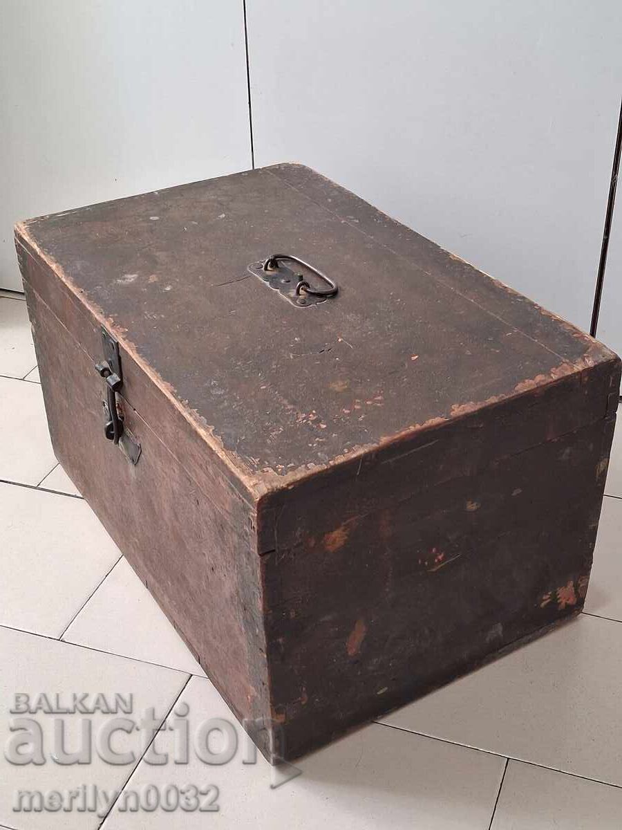 Ladă militară Primul Al Doilea Război Mondial WW1 WW2 ladă - 5