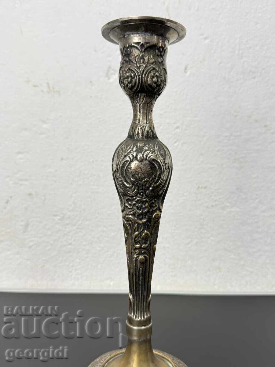 Richly ornamented bronze candlestick. No. 8119 with price € 28.00 | 54.76 BGN
