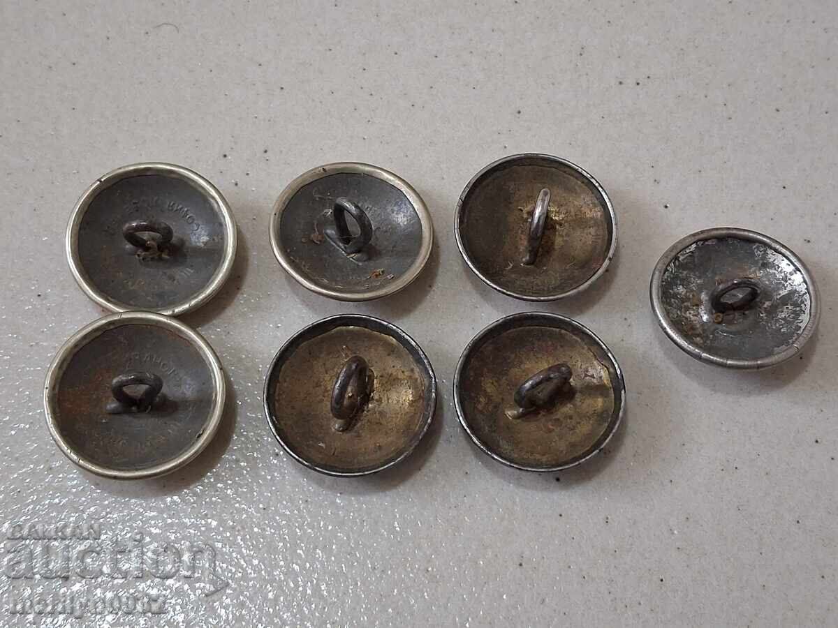 Κουμπιά από στρατιωτική στολή Βασίλειο της Βουλγαρίας με τιμή € 29.98 | 58.64 BGN