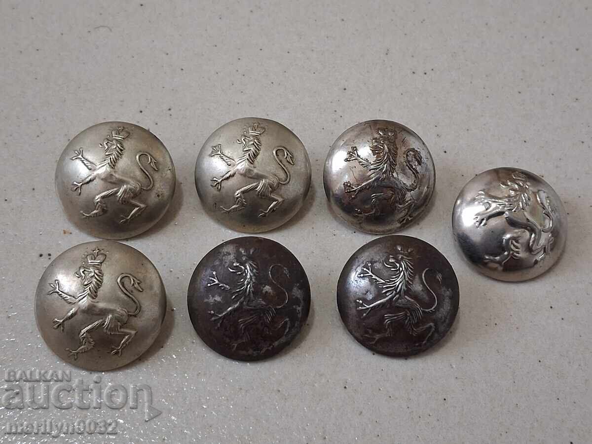 Κουμπιά από στρατιωτική στολή Βασίλειο της Βουλγαρίας