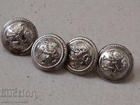 Κουμπιά από στρατιωτική στολή Βασίλειο της Βουλγαρίας