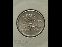 5 куруша 1976 Турция