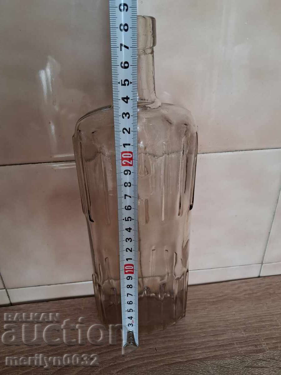 Παλαιό γυάλινο μπουκάλι Βασίλειο της Βουλγαρίας - 5