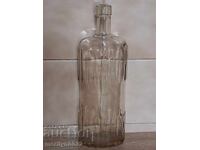 Стара бутилка от стъкло Царство България