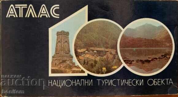 100 de obiective turistice naționale. Atlas