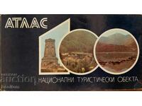 100 de obiective turistice naționale. Atlas