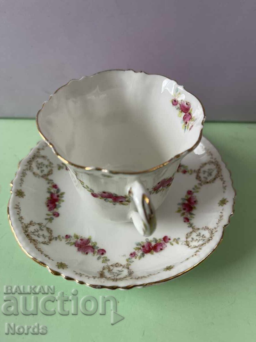 Set dublu de cafea vintage englezesc cu preț € 0.01 | 0.02 BGN