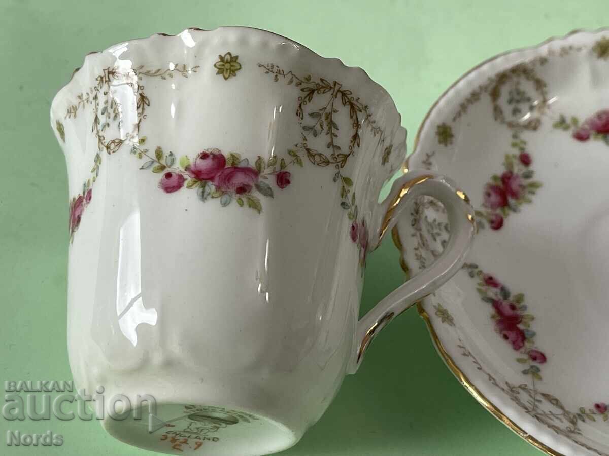 Set dublu de cafea vintage englezesc - 6
