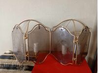 Set de două aplice vintage