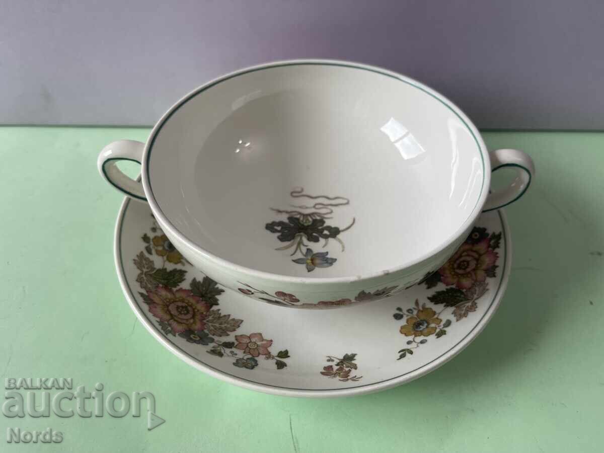 Wedgwood διπλό σετ μπολ και πιατάκι με τιμή € 0.01 | 0.02 BGN