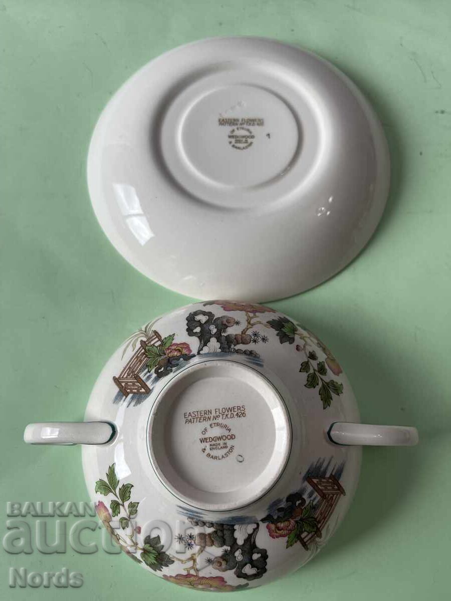 Wedgwood διπλό σετ μπολ και πιατάκι - 5