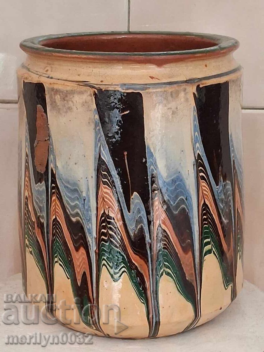 Παλιό κεραμικό βάζο, στάμνα, βάζο, κεραμικά με τιμή € 28.35 | 55.45 BGN