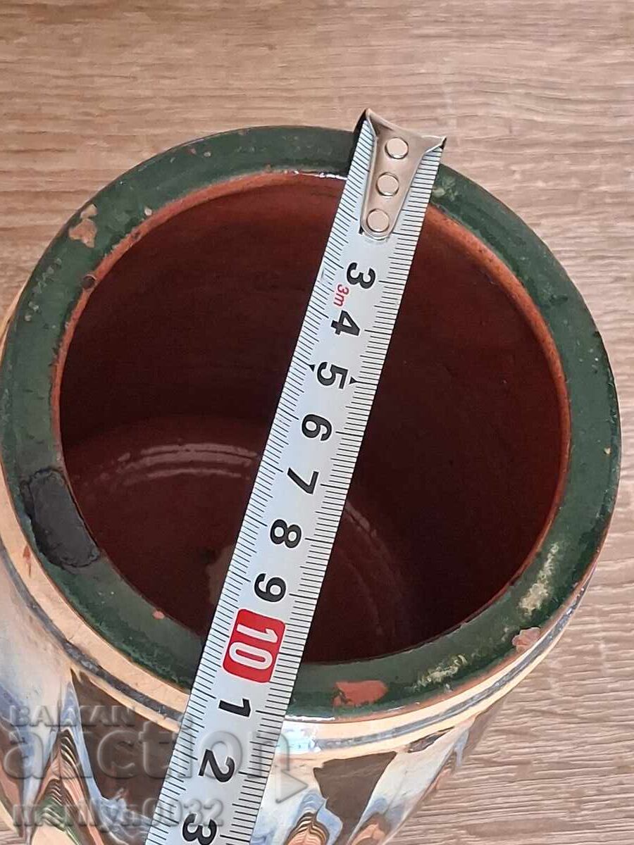 Παράδοση Παλιό κεραμικό βάζο, στάμνα, βάζο, κεραμικά