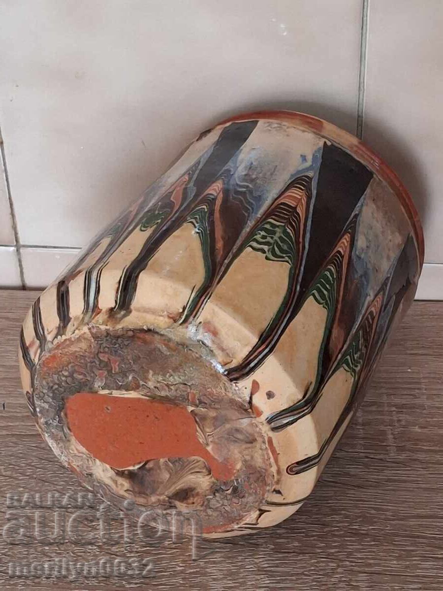 Παλιό κεραμικό βάζο, στάμνα, βάζο, κεραμικά - 5